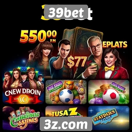 Análise da variedade de jogos disponíveis no 39bet