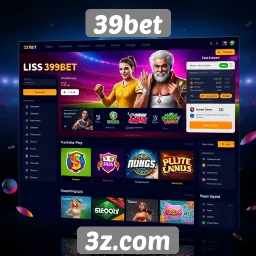 Facilidade de uso da interface do 39bet